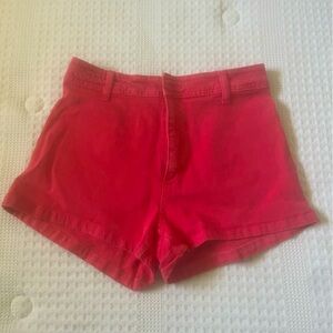 High Waisted Jean Shorts